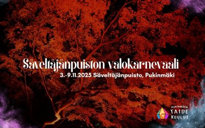Säveltäjänpuiston valokarnevaalit 3.-9.11.2025 Pukinmäessä