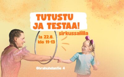 Tutustu ja testaa perheen pienimmille 22.8.