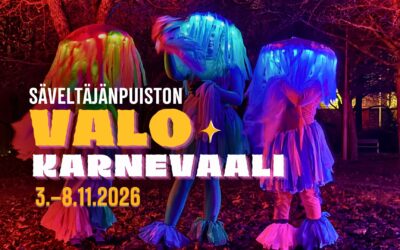 Säveltäjänpuiston Valokarnevaali 3.-8.11.2026